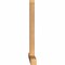 Ekena Millwork Portland Timber Gable Bracket, Western Red Cedar, 84"W x 42"H x 3 1/2"D x 3 1/2"F, 12/12 Pitch GBW084X42X0404POR00SWR - alternate 3